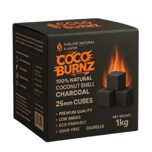 COCO BURNZ - 25mm Coconut Shell Charcoal Cubes